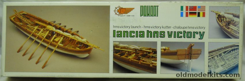 Mantua 1/16 HMS Victory Launch - 24.4 Inches Long, 751 plastic model kit